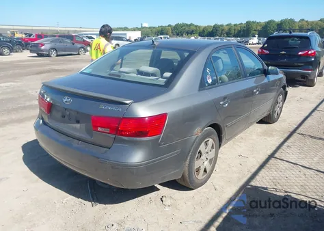 2010 Hyundai Sonata Gls из США, поврежденный, VIN 5NPET4AC4AH598644